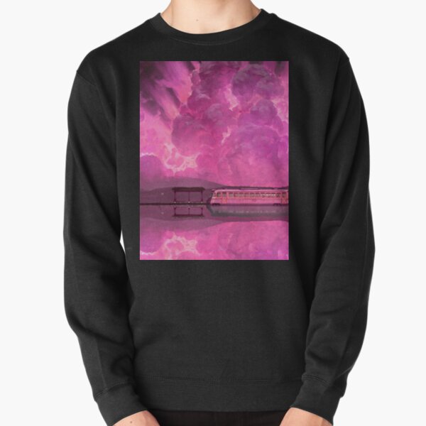 Spirited Away Landscape Train Aesthetic Pullover Sweatshirt RB2907 product Offical spirited away Merch