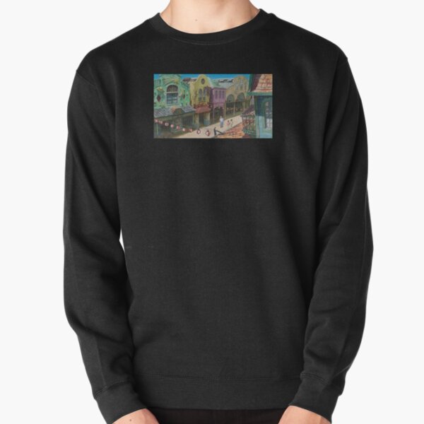 Chihiro lost in city - Spirited Away Pullover Sweatshirt RB2907 product Offical spirited away Merch
