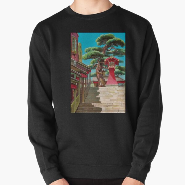 Spirited Away Landscape Aesthetic Poster Pullover Sweatshirt RB2907 product Offical spirited away Merch