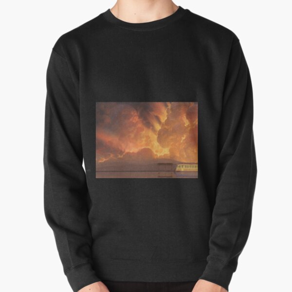 Spirited Away Landscape Train Aesthetic Poster Pullover Sweatshirt RB2907 product Offical spirited away Merch