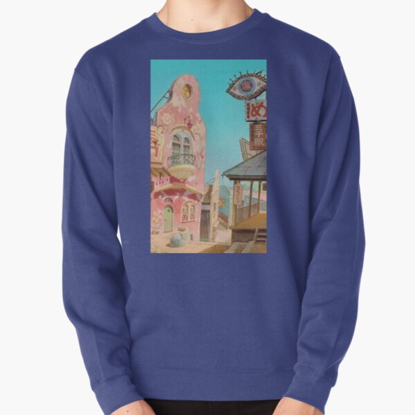 Spirited Away Town Pullover Sweatshirt RB2907 product Offical spirited away Merch