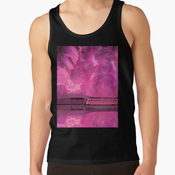 Spirited Away Landscape Train Aesthetic Tank Top RB2907 product Offical spirited away Merch