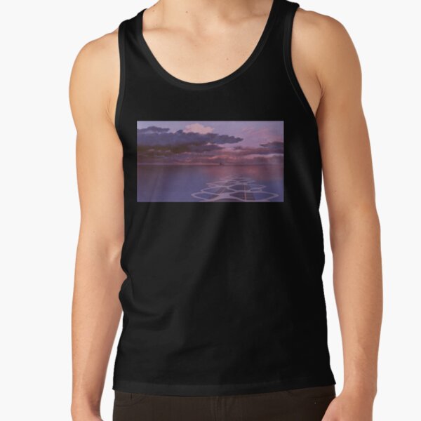 Spirited Away Railroad Nighttime Aesthetic Poster Tank Top RB2907 product Offical spirited away Merch