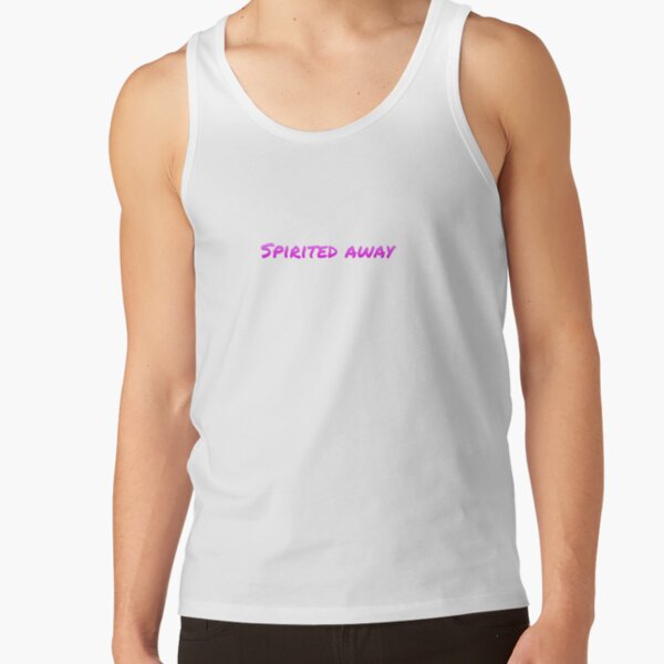 Spirited away typography  Tank Top RB2907 product Offical spirited away Merch