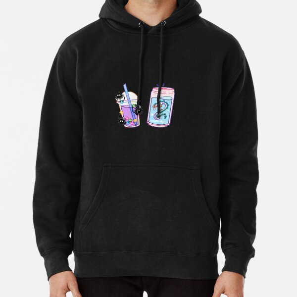 Spirited Away Sticker Pullover Hoodie RB2907 product Offical spirited away Merch