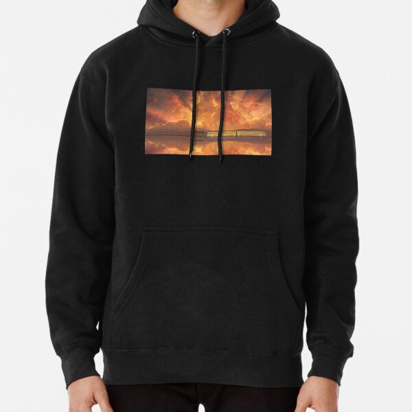 Spirited Away Landscape Train Aesthetic Pullover Hoodie RB2907 product Offical spirited away Merch