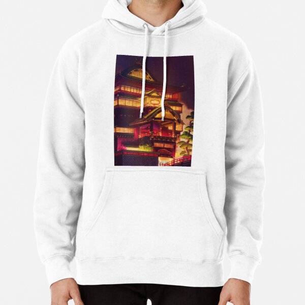 aesthetic spirited awayy Pullover Hoodie RB2907 product Offical spirited away Merch