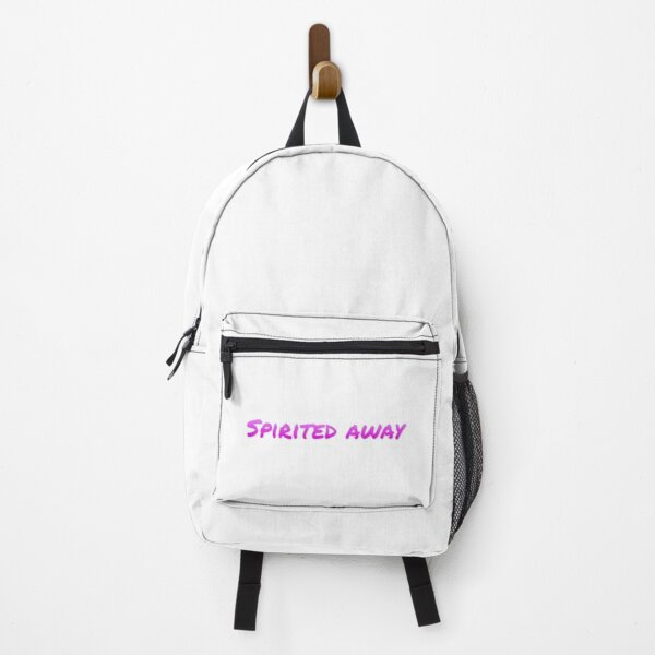 Spirited away typography  Backpack RB2907 product Offical spirited away Merch