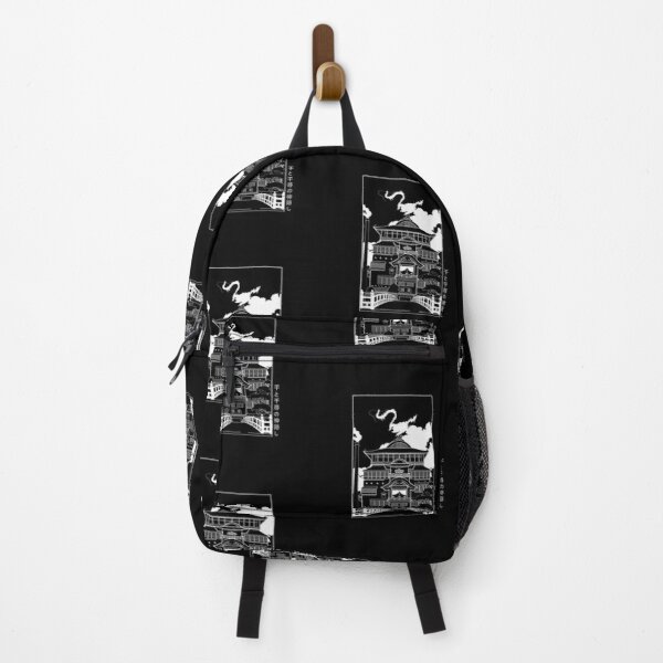 Spirited away Bathhouse Poster Backpack RB2907 product Offical spirited away Merch