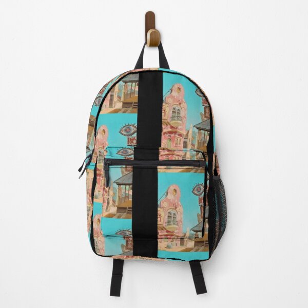Spirited Away Town Poster Backpack RB2907 product Offical spirited away Merch
