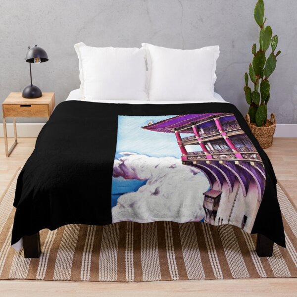 Spirited Away Poster Throw Blanket RB2907 product Offical spirited away Merch